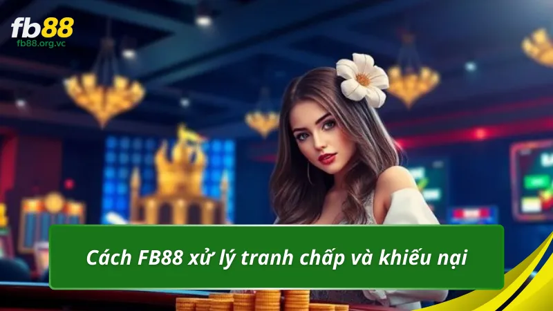 Cách FB88 xử lý tranh chấp và khiếu nại phát sinh