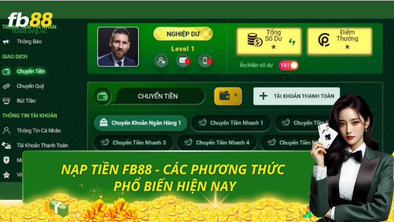 Nạp tiền fb88 - hướng dẫn chi tiết cho người chơi