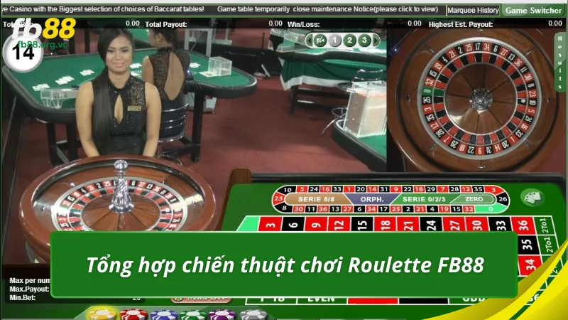 Tổng hợp chiến thuật chơi Roulette